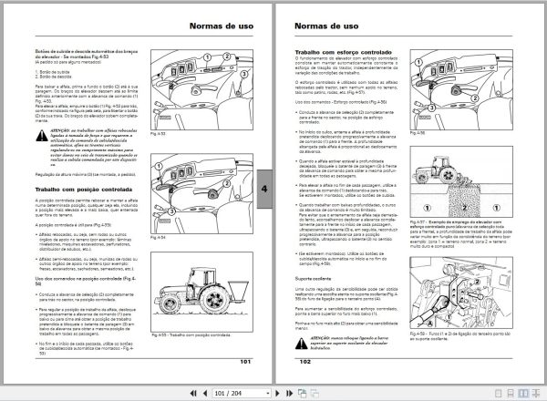 Landini Tractor Frutteti F60 to F105XL Operators Maintenance Manual OM9 10673PG PT 2