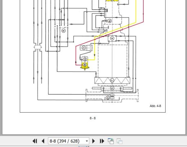 Landini Tractor GLOBUS 55 65 80 Service Manual 3652000M2 DE 3
