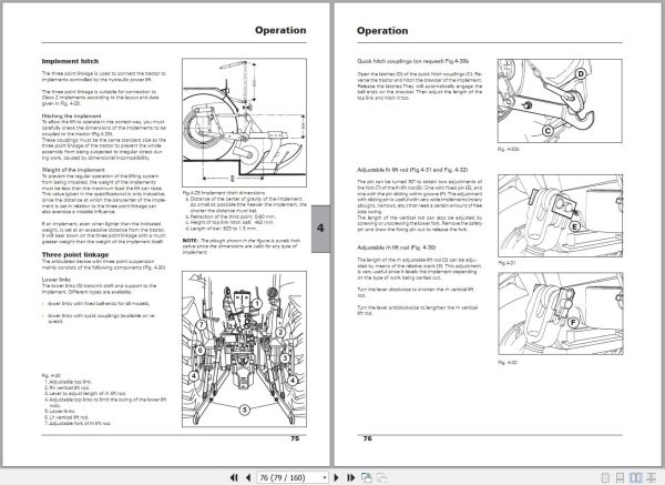 Landini Tractor Globafarm 90 110 Operators Maintenance Manual 4209027M1 EN 2
