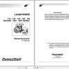 Landini Tractor LANDPOWER 125 185 Service Manual 3692413M1 FR 1