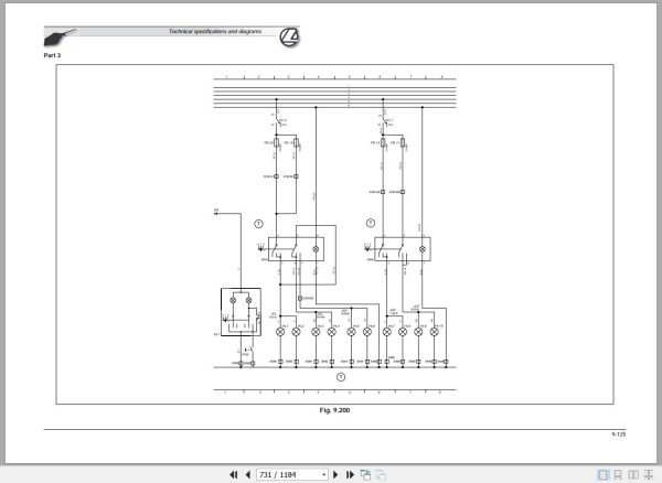 Landini Tractor LANDPOWER 125 185 Service Manual 3692414M1 EN 3