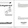 Landini Tractor LEGEND 105 115 130 145 165 Service Manual 3659952M1 DE 1