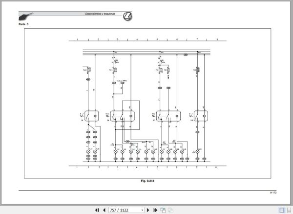 Landini Tractor Landpower 125 180 Service Manual 4206431M2 ES 3