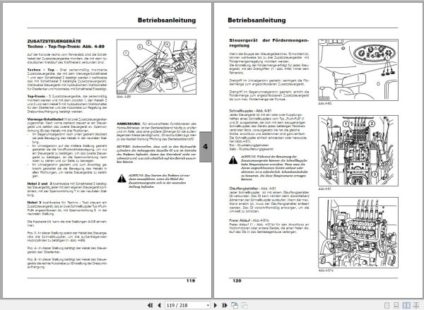 Landini Tractor Landpower 125 180 T3 Operators Maintenance Manual 6502467M1 DE 2