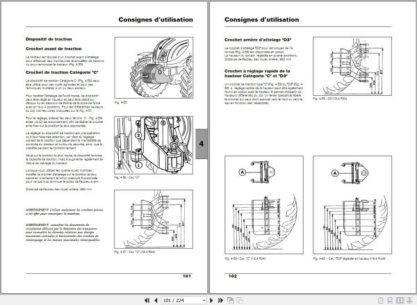 Landini Tractor Landpower 125T3 to 180T3 Operators Maintenance Manual 6502465M1 FR 2