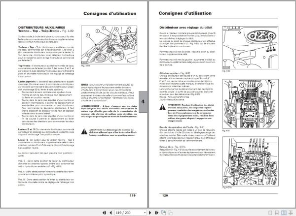 Landini Tractor Landpower 125T3 to 180T3 Operators Maintenance Manual 6502465M2 FR 2