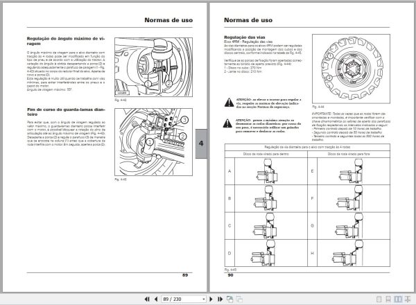 Landini Tractor Landpower 125T3 to 180T3 Operators Maintenance Manual 6502470M2 PT 2