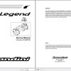 Landini Tractor Legend 105 to Legend 165 Service Manual 3652037M1 EN 1