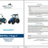 Landini Tractor MISTRAL 2 055 2 060 Service Manual 6698143A1 IT 1