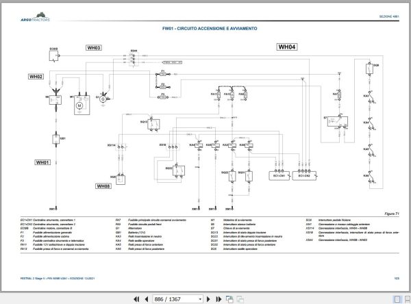 Landini Tractor MISTRAL 2 055 2 060 Service Manual 6698143A1 IT 3