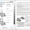 Landini Tractor MISTRAL 2 055 MISTRAL 2 060 Operators Maintenance Manual 6686829A1 DE 1
