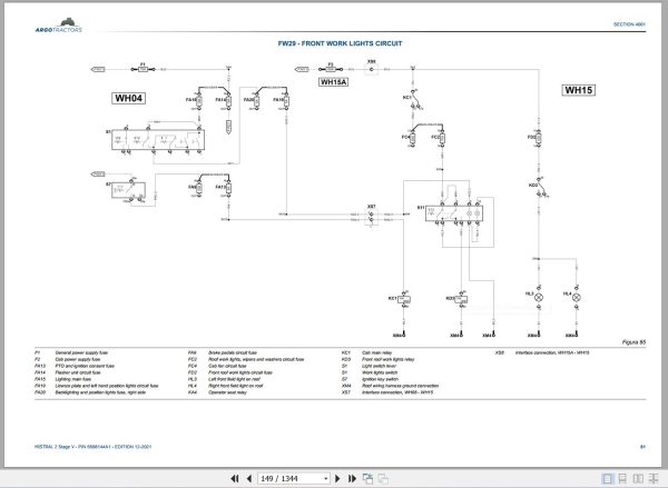 Landini Tractor MISTRAL 2 055 MISTRAL 2 060 Service Manual 6698144A1 EN 3