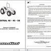 Landini Tractor MISTRAL 40 45 50 Service Manual 3651913M2 IT 1