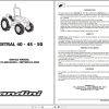 Landini Tractor MISTRAL 40 45 50 Service Manual 3651914M3 EN 1