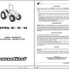 Landini Tractor MISTRAL 40 45 50 Service Manual 3651916M3 ES 1