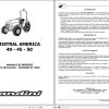 Landini Tractor MISTRAL AMERICA 40 45 50 Service Manual 3676162M1 IT 1