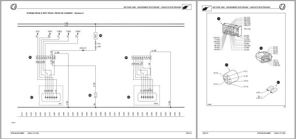 Landini Tractor MISTRAL AMERICA 40 45 50 Service Manual 3676164M1 FR 3
