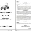Landini Tractor MISTRAL AMERICA 40 45 50 Service Manual 3676165M1 ES 1