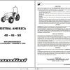 Landini Tractor MISTRAL AMERICA 40 45 50 Service Manual 3676166M1 DE 1