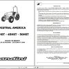 Landini Tractor MISTRAL AMERICA 40HST 50HST Service Manual 3676169M1 FR 1