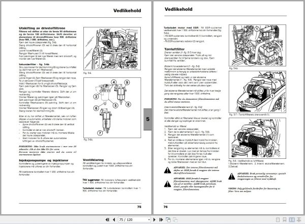 Landini Tractor Mistral 40 45 50 55 T3 Operators Maintenance Manual 6502080M1 NO 2