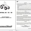 Landini Tractor Mistral 40 45 50 Service Manual 3651917M3 DE 1