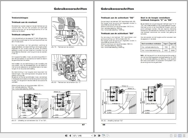 Landini Tractor Mythos 105 115 Euro2 Operators Maintenance Manual 3667506M2 NL 2