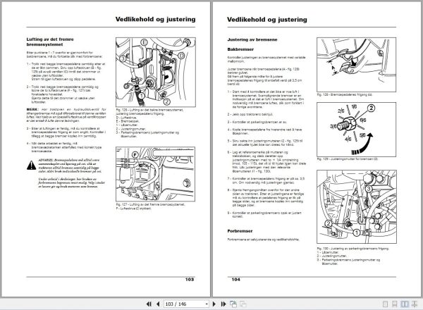 Landini Tractor Mythos 105 115 Euro2 Operators Maintenance Manual 3667508M2 NO 2