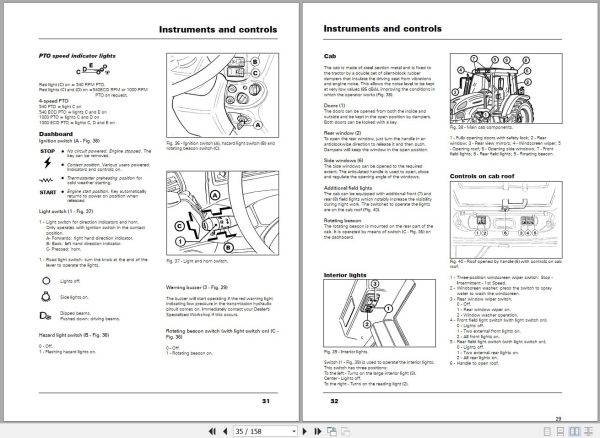 Landini Tractor Mythos 105 115 Operators Maintenance Manual 3667501M2 EN 2