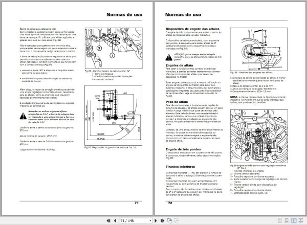 Landini Tractor Mythos 105 115 TDI Euro2 Operators Maintenance Manual 3667507M2 PT 2