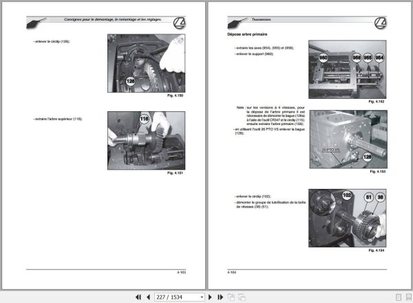 Landini Tractor NewRex 60GE to 105GT M3 Tier2 Service Manual 3675945M3 FR 3