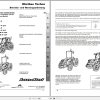 Landini Tractor Obstbau 60F to 110GT Techno Operators Maintenance Manual 6507980M1 DE 1