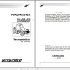 Landini Tractor POWERMASTER 180 200 220 AUTOPOWERSHIFT Service Manual 4219215M1 DE 1