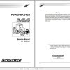 Landini Tractor POWERMASTER 180 200 220 Service Manual 4206423M1 EN 1