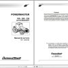 Landini Tractor POWERMASTER 180 200 220 Service Manual 4219214M1 ES 1
