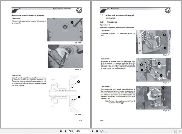 Landini Tractor POWERMAX 145 165 Service Manual 6501279M1 IT 2