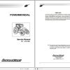 Landini Tractor POWERMONDIAL 95 105 115 Service Manual 4219740M1 EN 1