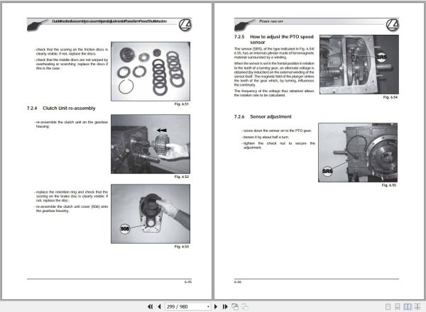 Landini Tractor Powerfarm 60 105 M4 Service Manual 3675939M4 EN 2