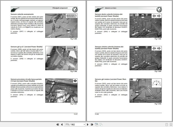 Landini Tractor Powerfarm 75 105 M4 Tier3 Service Manual 3667066M4 IT 2