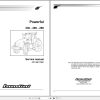 Landini Tractor Powerful 230 260 280 Service Manual 3681778M1 EN 1