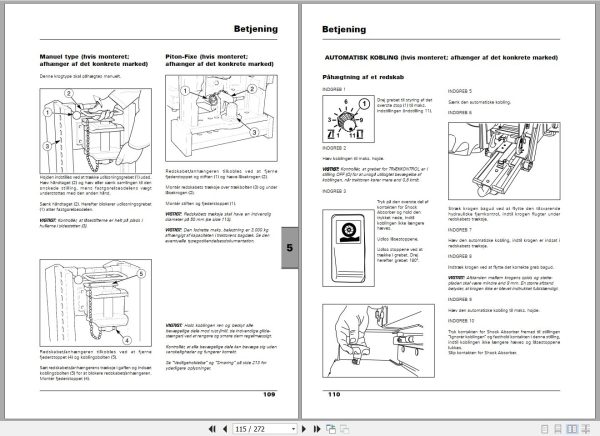 Landini Tractor Powermaster 180 200 220 Operators Maintenance Manual 3681763M1 DA 2