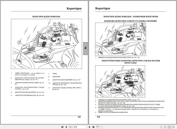 Landini Tractor Powermax 145 165 Operators Maintenance Manual 3693708M1 EL 2