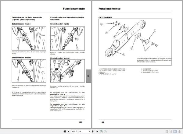 Landini Tractor Powermax 145 165 Operators Maintenance Manual 3693710M1 PT 2