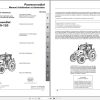 Landini Tractor Powermondial 110 115 120 Operators Maintenance Manual 6505520M1 FR 1