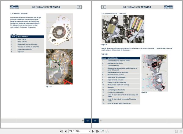 Landini Tractor REX 3 060F to REX 3 080GE Service Manual 6648243A1 ES 2