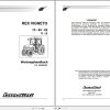Landini Tractor REX 75V to 85S VIGNETO Service Manual 3694000M1 DE 1