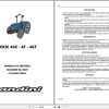 Landini Tractor Rex 4 070F to 4 120GT Service Manual 6637126A1 IT 1