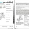 Landini Tractor Rex 4 070V to 120GT Operators Maintenance Manual 6613975A3 DE 1