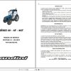Landini Tractor Rex 4 070V to 4 120GT Service Manual 6635337A2 FR 1