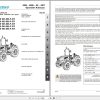 Landini Tractor Rex 4 080GE to 4 120GT Operators Maintenance Manual 6717375A1 TR 1